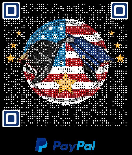QR code to donate to The Fallen Heroes with PayPal