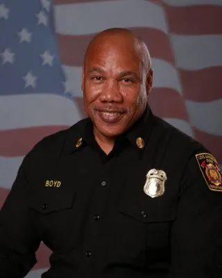 Portrait of Battalion Chief Jerome Boyd