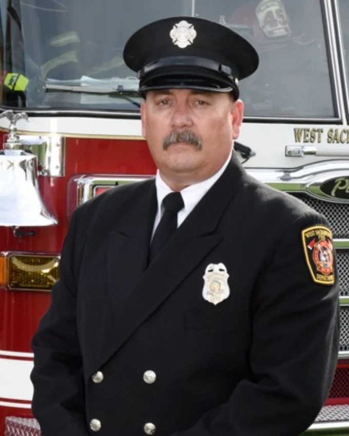 Portrait of Fire Engineer Timothy Hall