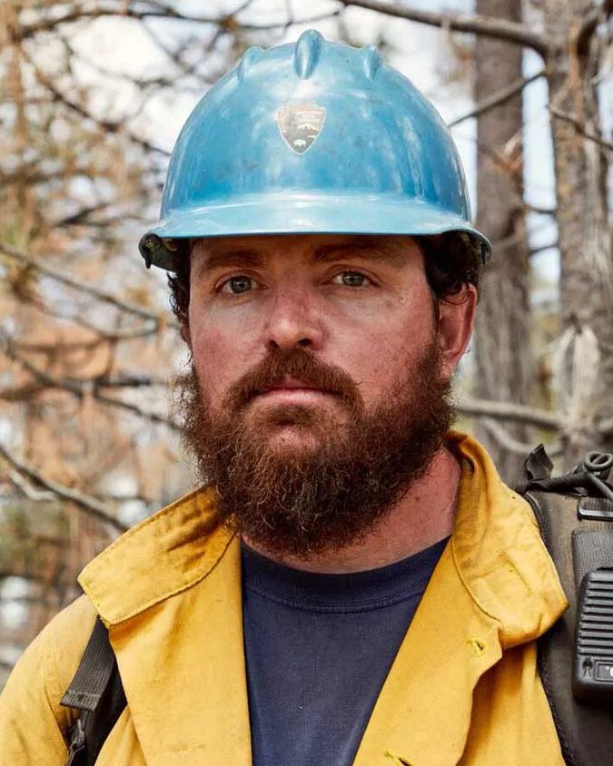 Portrait of Fire Captain Brian Hughes