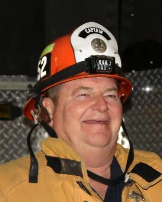 Portrait of Fire Captain Christopher Cuzynski