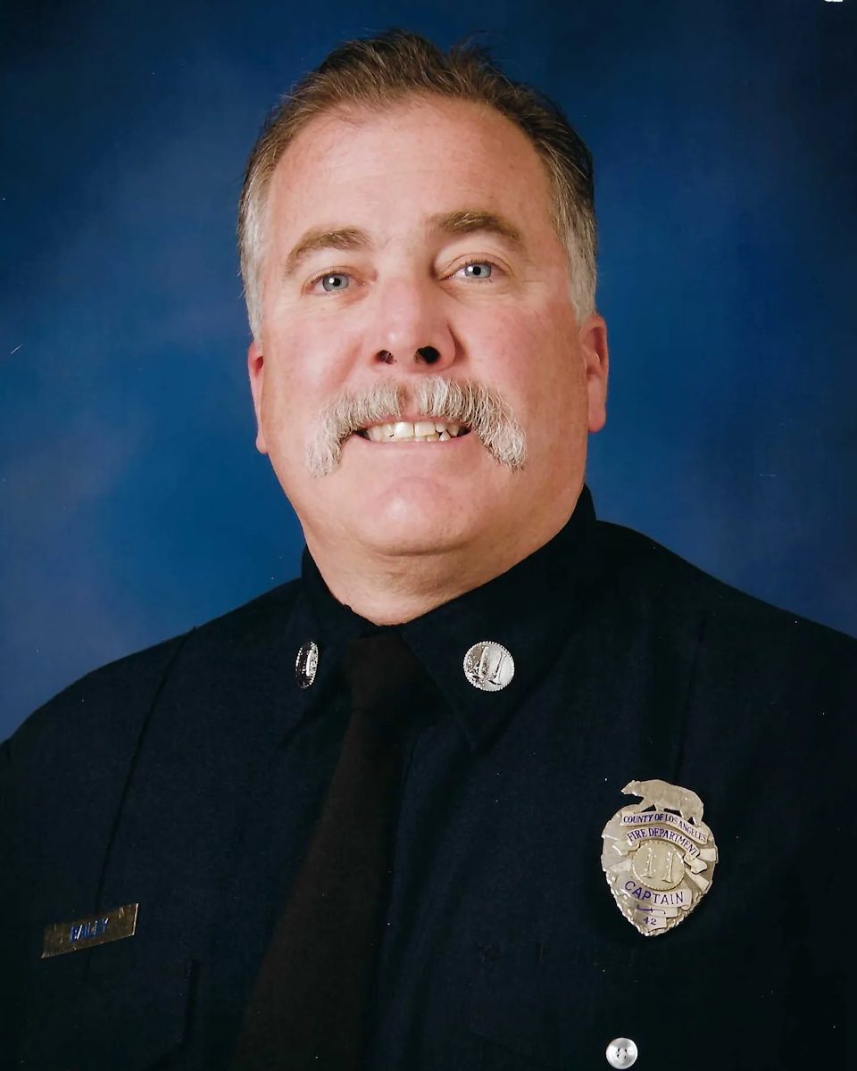 Portrait of Fire Captain David Bailey
