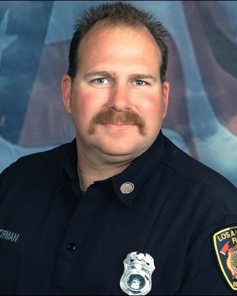 Portrait of Fire Captain David Moorman