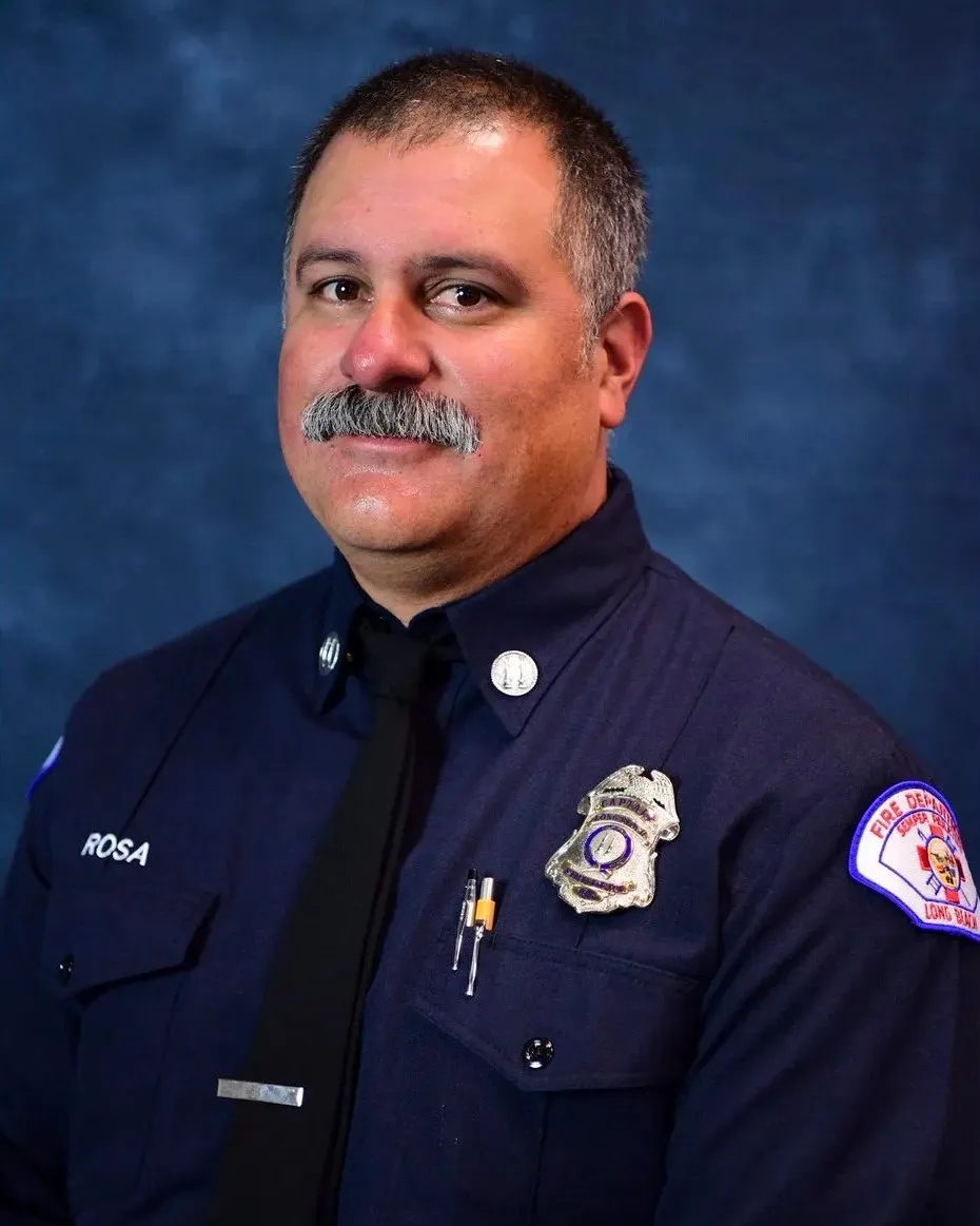 Portrait of Fire Captain David Rosa