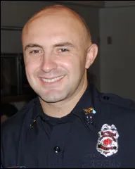Portrait of Fire Captain Mark Ratledge