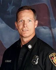Portrait of Fire Captain Matthew McKnight
