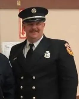 Portrait of Fire Captain Paul Rotondaro