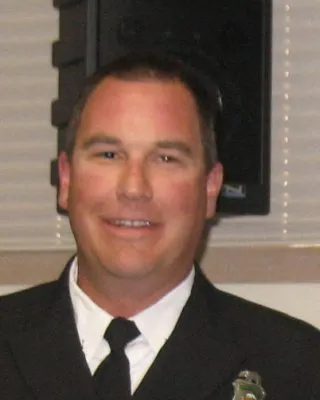 Portrait of Fire Captain Stacy Hamilton