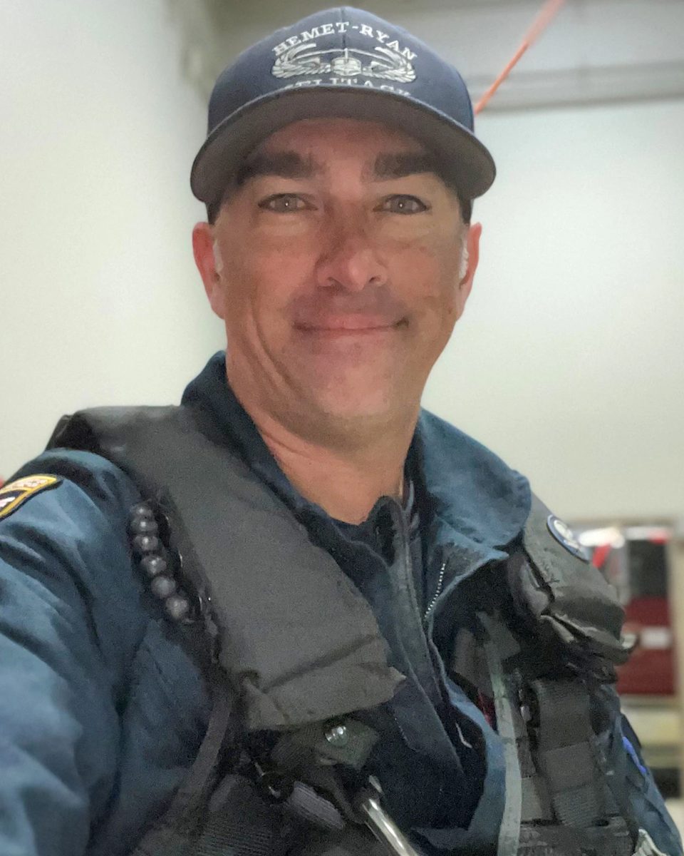 Portrait of Fire Captain Timothy Rodriguez
