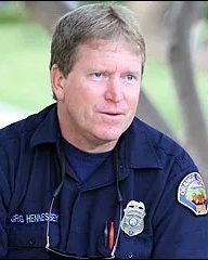 Portrait of Fire Engineer Gregory Hennessey