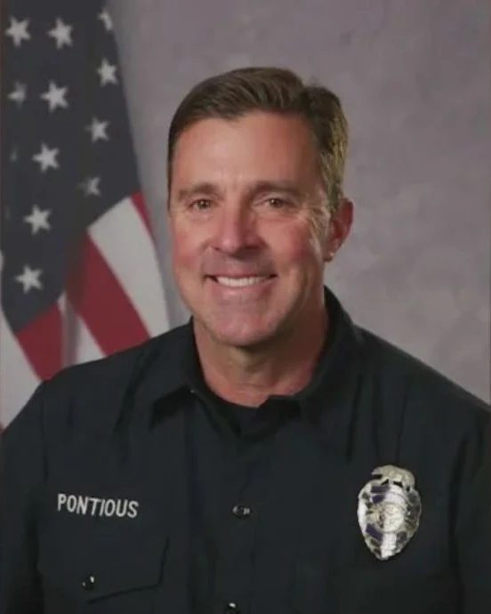 Portrait of Firefighter Andrew Pontious