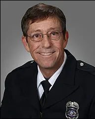 Portrait of Firefighter James Saunders