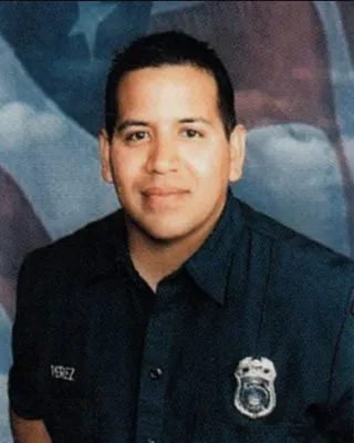 Portrait of Firefighter Jose Perez