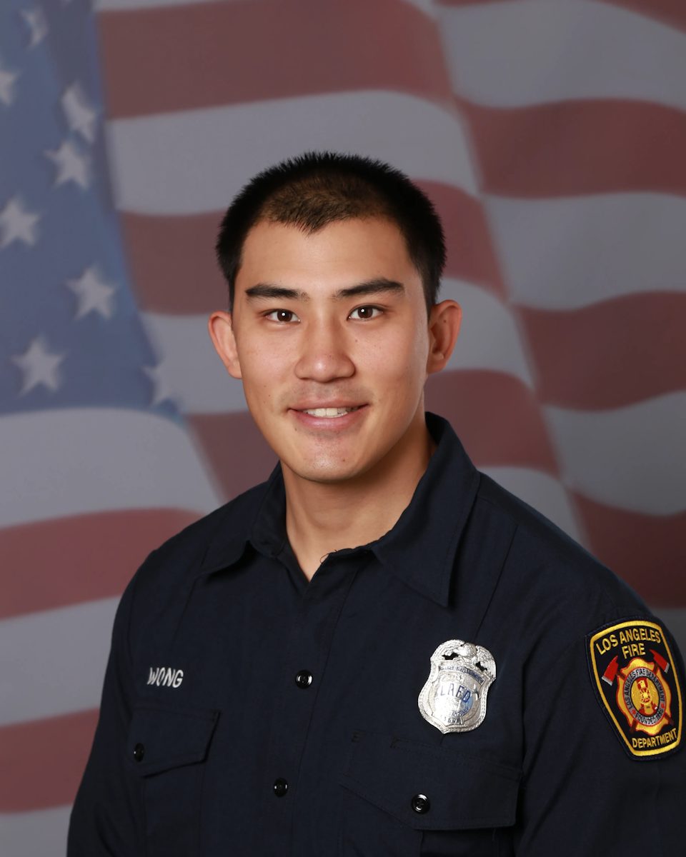 Portrait of Firefighter Kelly Wong