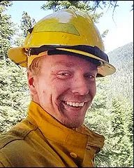 Portrait of Firefighter Michael Hallenbeck