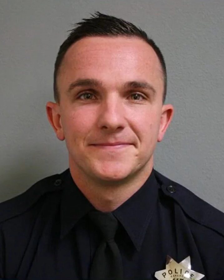 Portrait of Officer Jordan Wingate