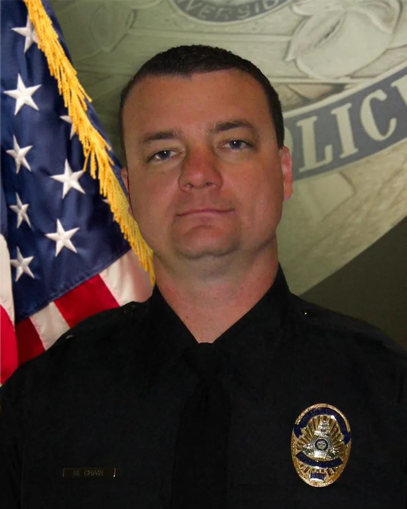 Portrait of Officer Michael Crain