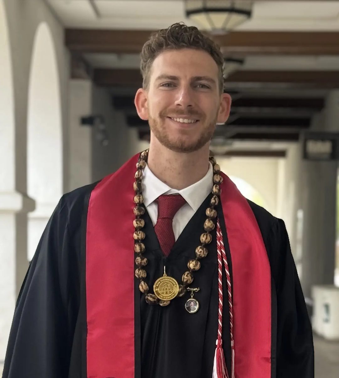 Scholarship recipient Richard Moorman